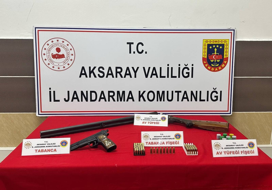 Aksaray’da Ruhsatsız Silah Operasyonu: 5 Adrese Baskın!